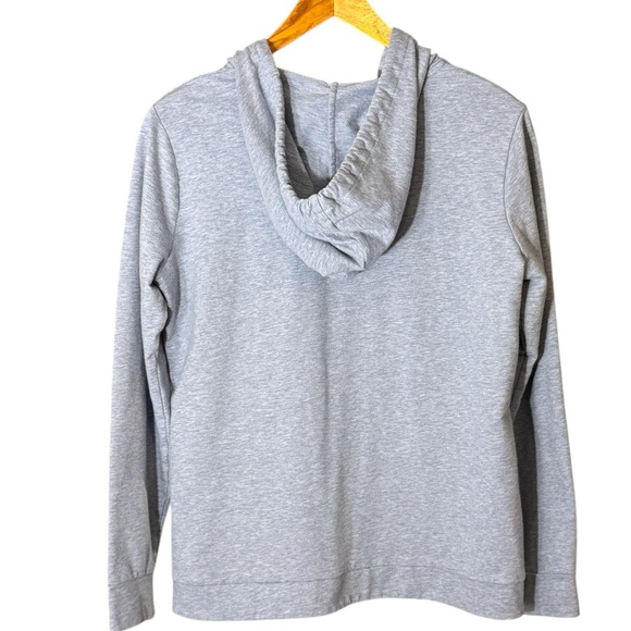 Micheal Michael Kors Slub chambray pullover v-neck hoodie Women’s medium | k - Picture 2 of 7